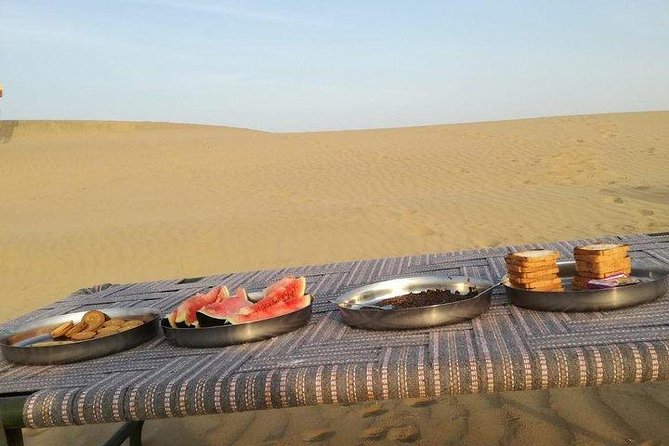 One Night One Day Desert Safari Tour - Camp under the stars: dinner by the fire and real downtime