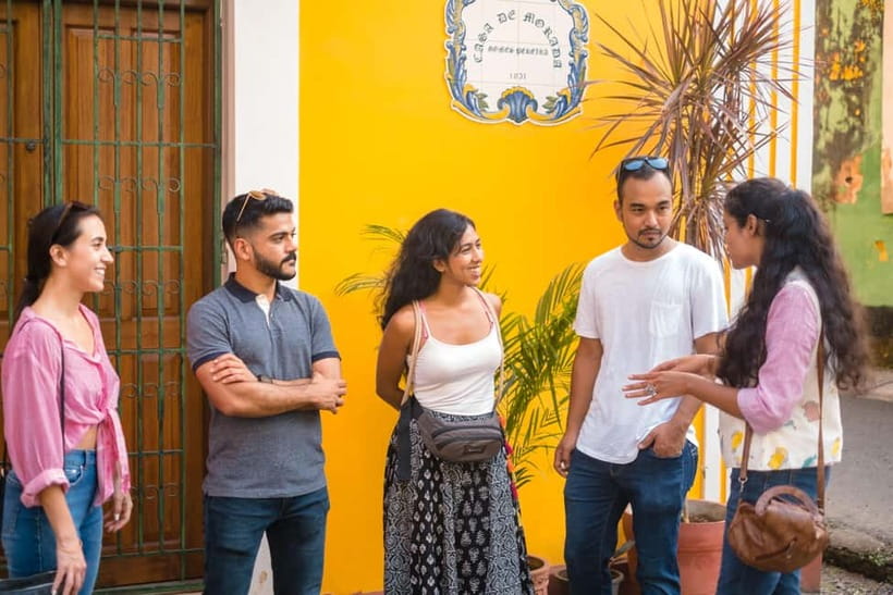 Panaji: Heritage Walk through Goa's Latin Quarter - Fontainhas in Panjim, where Portuguese influence stays visible