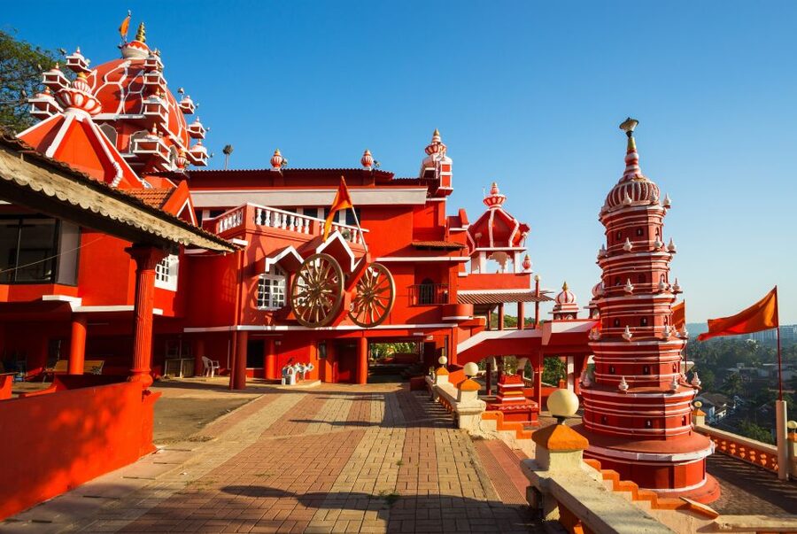 Panjim: Guided Walk Tour of Portuguese-Influenced Goa - Altinho Hill stepped streets toward the Archbishop’s Palace area