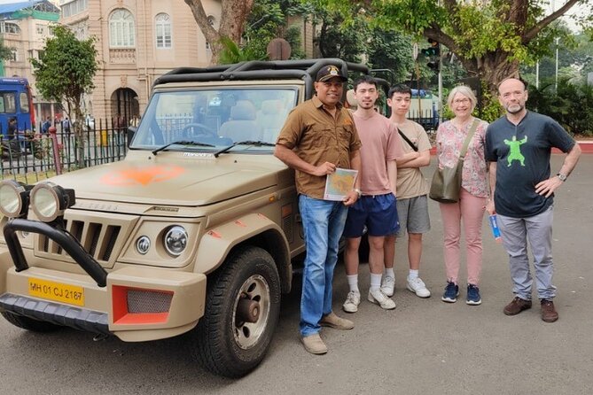 Private Guided Open Jeep Tour in Fort & Colaba - CST precinct and the pull of the stations