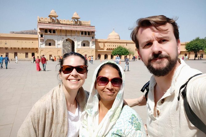 Private Jaipur Full One Day Tour In Pink City With Guide - Amber Fort and Sheesh Mahal: where the day’s first wow moment happens