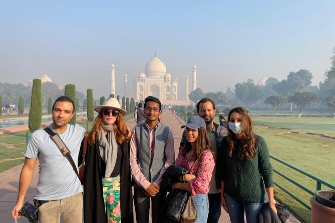 Private Sunrise Taj Mahal Tour by Car from Delhi - All Inclusive - The Delhi-to-Agra road trip: A/C comfort on the Yamuna Expressway