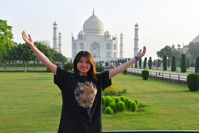 Private Taj Mahal and Agra Fort Tour from Delhi- All Inclusive - One-Day Agra From Delhi, Built Around Sunrise at the Taj Mahal