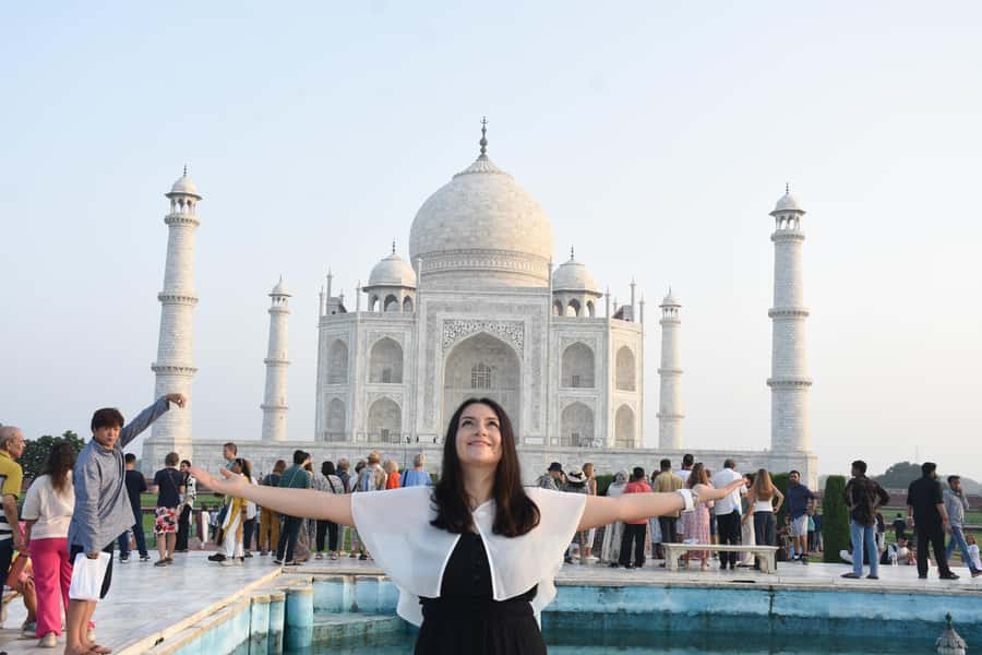 Same Day Agra/Taj Mahal Tour from Delhi - All Inclusive - The return drive and your 07:00 to 08:00 PM drop-off
