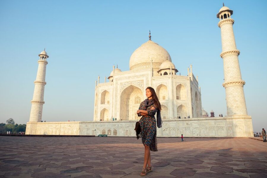 Same Day Taj Mahal, Fort & Baby Taj Tour from Delhi by Car - Agra Fort: Where You See Mughal Power in Red Sandstone