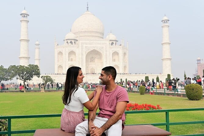 Saniya's One day tour and Home visiting in Agra - Mehtab Bagh gardens: a different Taj Mahal perspective