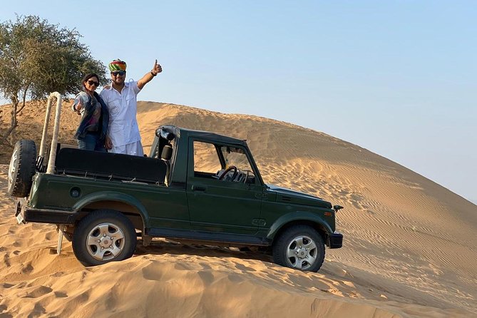 SR Camel Safari Tour Osian-Jodhpur - Sunset camel ride in the Great Indian Desert: the calm part you’re paying for