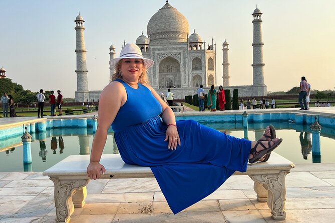 Taj Mahal, Agra Fort & Baby Taj Luxury Day Tour From Delhi By Car - Taj Mahal at sunrise: timing, battery bus, and photo strategy