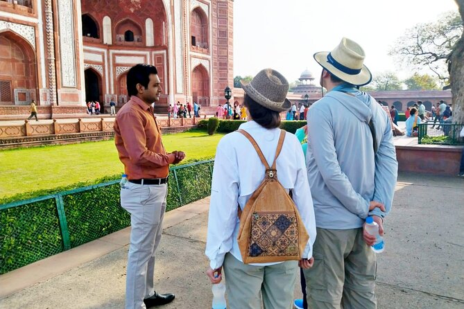 Taj Mahal, Agra Fort & Baby Taj Tour from Delhi By Car–Fast Entry - Agra Fort After Lunch, Red Stone With Power in Every Corner