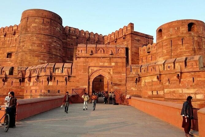 Taj Mahal & Agra Private Day Tour from New Delhi by Car with Meal - Stop 1 in Agra: Taj Mahal with ticket help and a guide who manages the pace