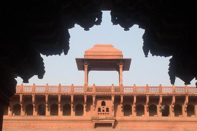 Taj Mahal Day Tour From Delhi by Superfast Train - Courtyard Agra lunch at a 5-star hotel