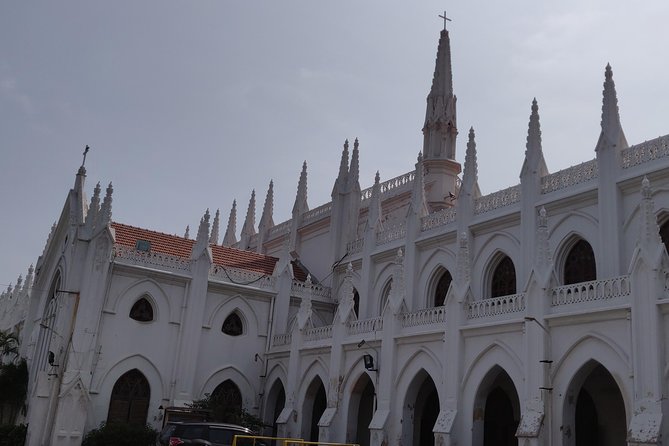 Total Chennai city tour in Private car with guide & lunch by Wonder tours - Sai Baba Temple, Vivekananda House, and Santhome Cathedral Basilica